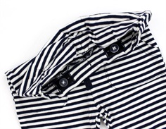 Name It dark sapphire stribede bukser 